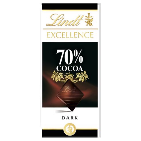 Lindt Excellence 70% Cocoa Czekolada ciemna 100 g