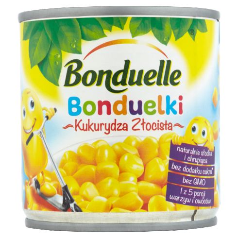 Bonduelle Bonduelki Kukurydza Złocista 170 g