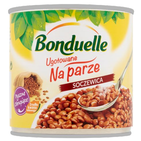 Bonduelle Ugotowane na parze Soczewica 310 g