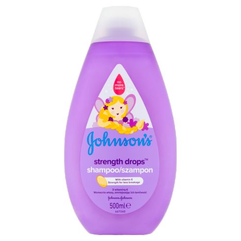 Johnson's Strength Drops Szampon 500 ml