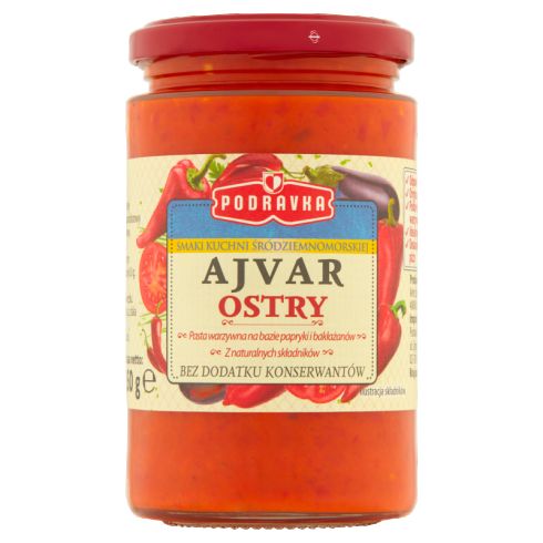 Podravka Ajvar ostry 350 g