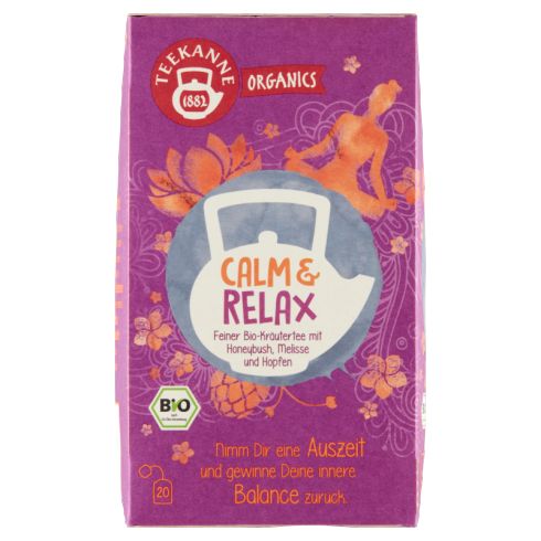 Teekanne Organics Calm & Relax Herbatka ziołowa 36 g (20 x 1,8 g)