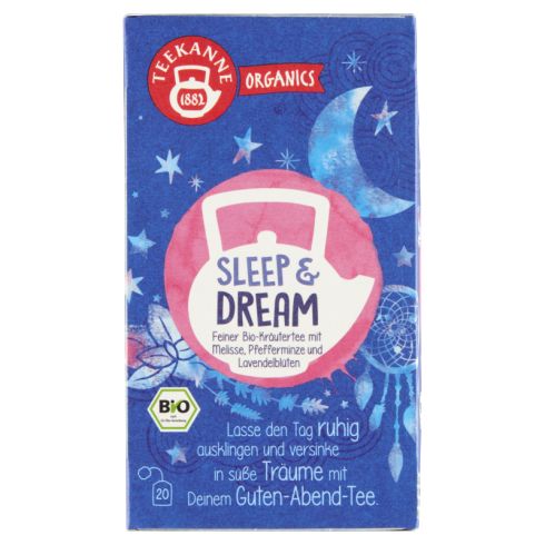 Teekanne Organics Sleep & Dream Herbatka ziołowa 34 g (20 x 1,7 g)