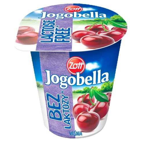 Jogobella  Jogurt wiśniowy  bez laktozy 150 g
