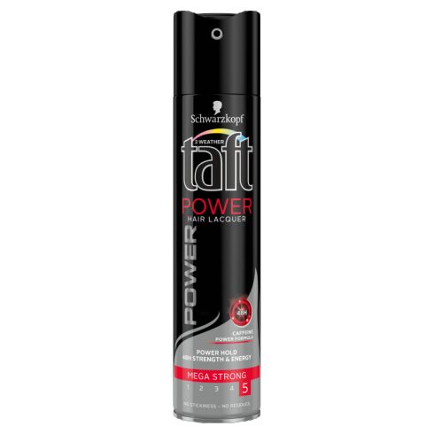 TAFT POWER MEGA STRONG LAKIER DO WŁÓSÓW 250ML