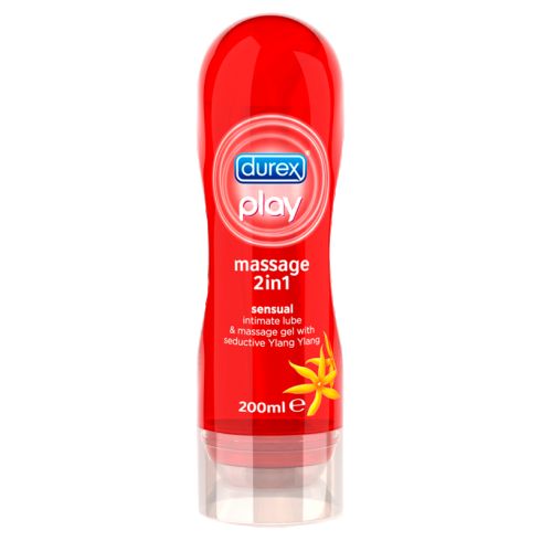 Durex Play 2w1 Żel intymny i do masażu z kwiatem Ylang Ylang 200 ml