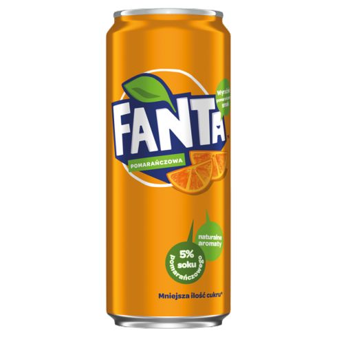 Fanta Pomarańczowa Napój gazowany 330 ml