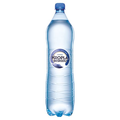 Kropla Beskidu Naturalna woda mineralna gazowana 1,5 l