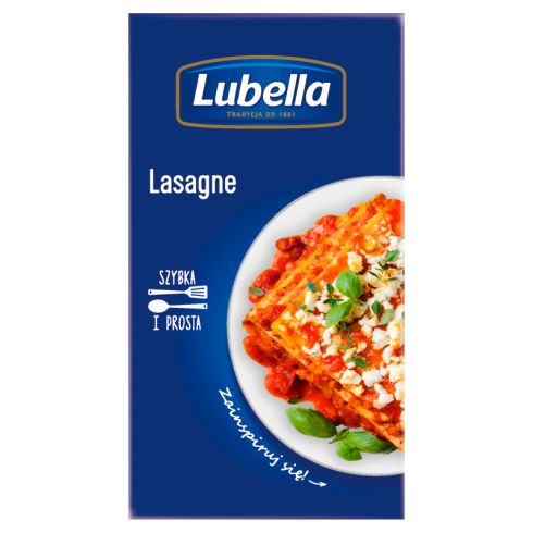 Lubella Makaron lasagne 500 g