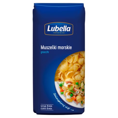 Lubella  Gnocchi Makaron Muszelki morskie 400 g
