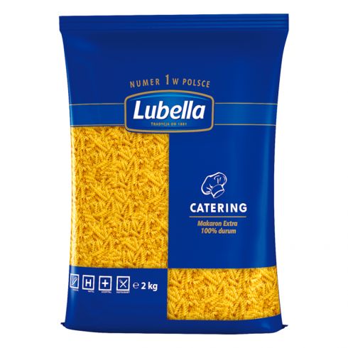 Lubella Catering Makaron świderki 2 kg
