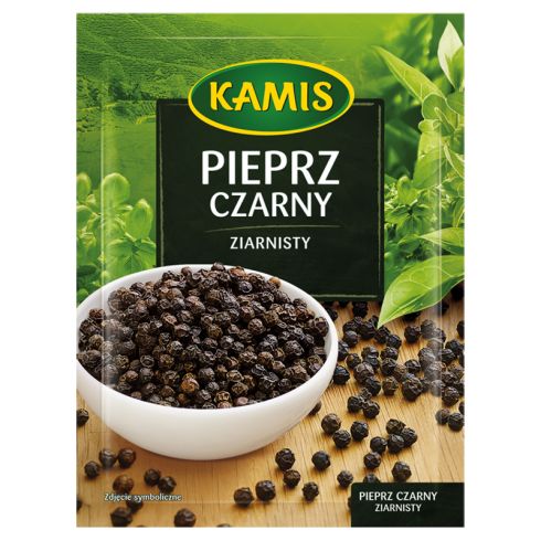 Kamis Pieprz czarny ziarnisty 16g