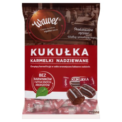 Wawel Kukułka Karmelki nadziewane 1000 g
