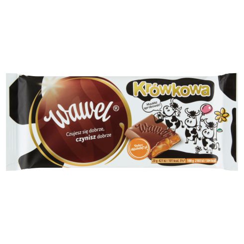 Wawel Krówkowa Czekolada mleczna nadziewana 100 g