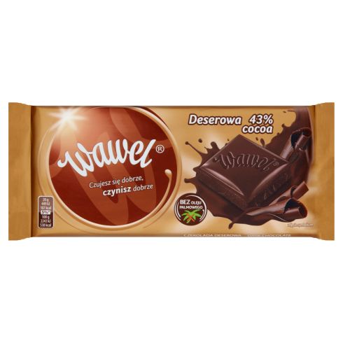 Wawel Czekolada deserowa 43% cocoa 90