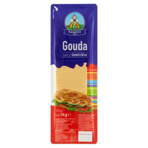 Łowicz Sery Łowickie Ser Gouda 1 kg