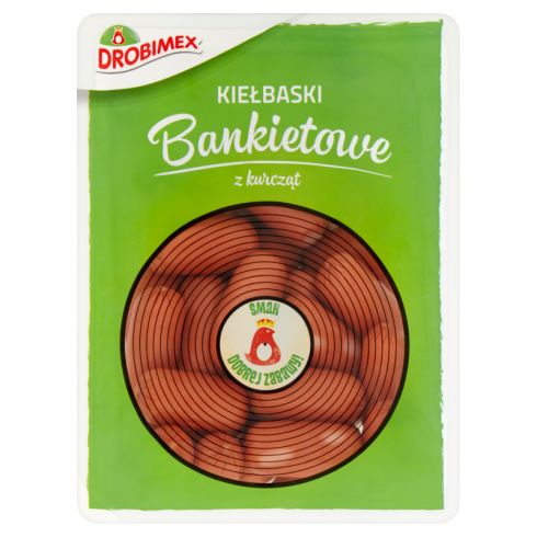 Drobimex Kiełbaski bankietowe z kurcząt 400 g