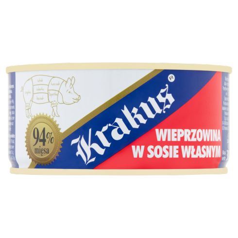 Krakus Konserwa wieprzowina w sosie własnym 300 g