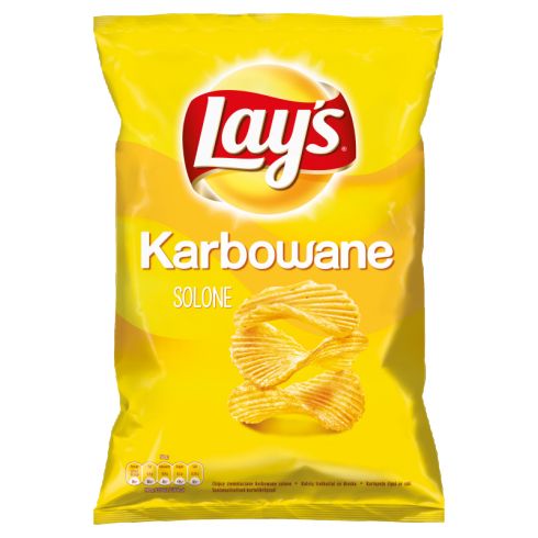 Lay's Chipsy ziemniaczane kar. solone 120 g