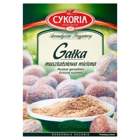 Cykoria Aromatyczne Przyprawy Gałka muszkatołowa mielona 15 g