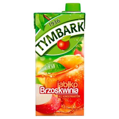 Tymbark Napój jabłko brzoskwinia 1 l