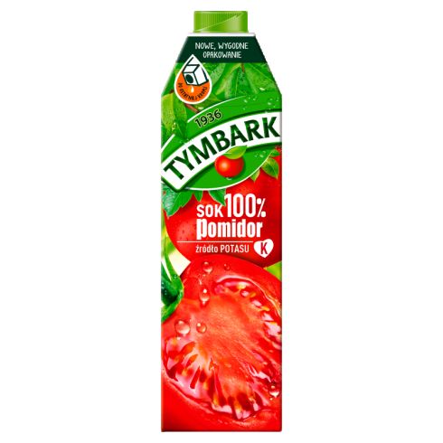 Tymbark Sok 100% pomidor 1 l