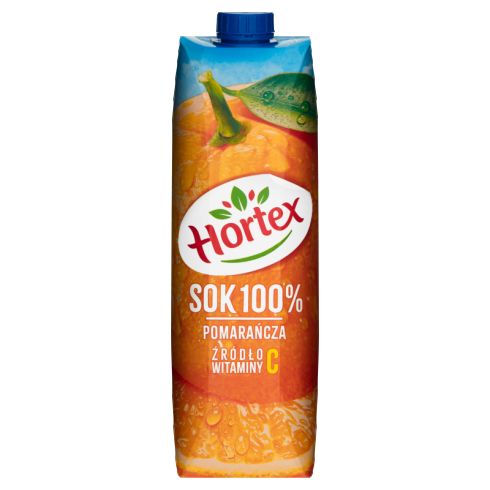 Hortex Sok 100% pomarańcza 1 l