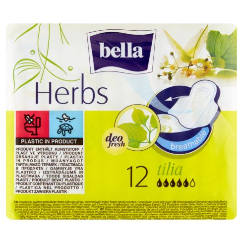 Bella Herbs Tilia Podpaski higieniczne 12 sztuk