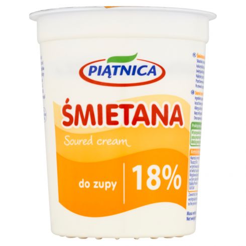 Piątnica  Śmietana do zupy 18% 400 g
