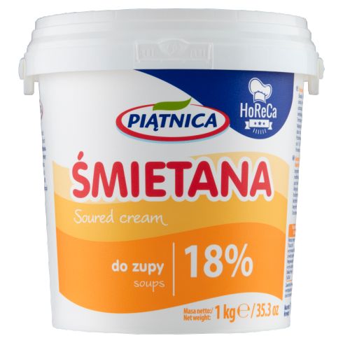 Piątnica Śmietana do zupy 18% 1 kg