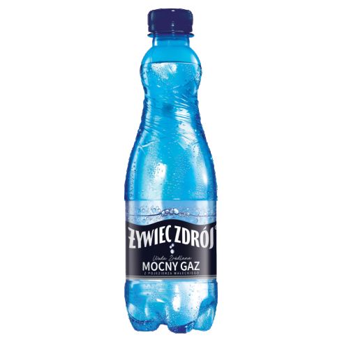 Żywiec Zdrój Mocny Gaz Woda źródlana 500 ml