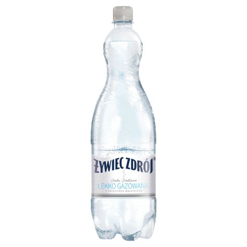 Żywiec Zdrój Woda źródlana lekko gazowana 1,5 l