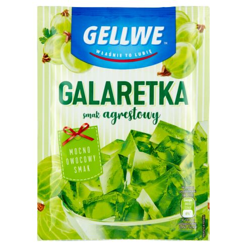 Gellwe Galaretka smak agrestowy 72 g