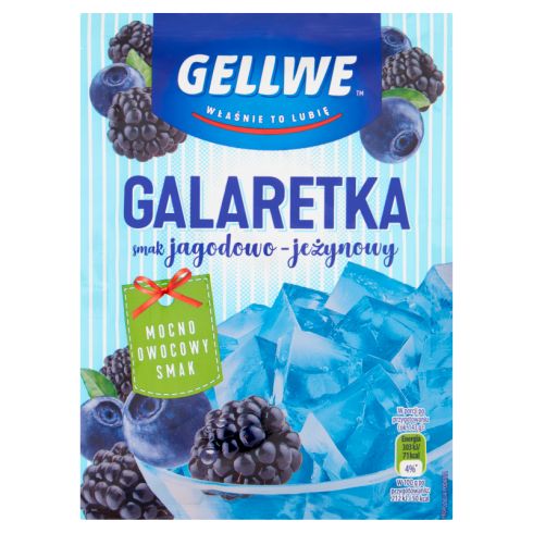 Gellwe Galaretka smak borówkowy 72 g