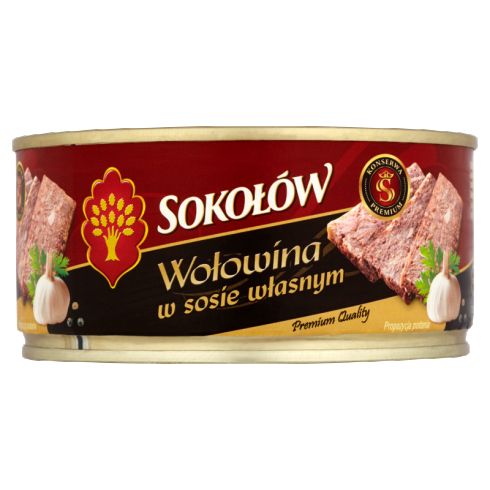 Sokołów Wołowina w sosie własnym 300 g