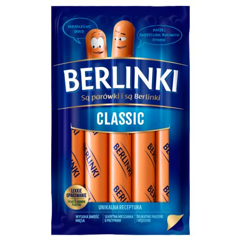 Berlinki Classic Parówki 270g