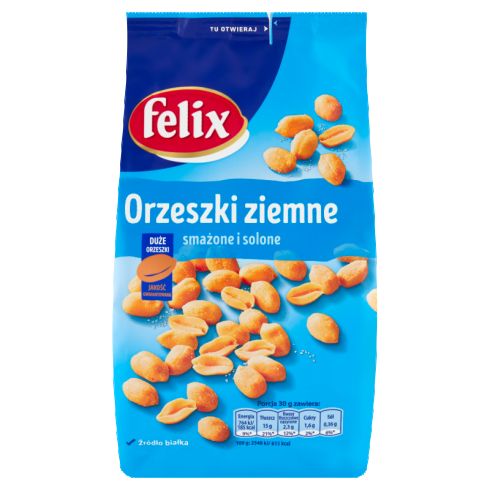 Felix Orzeszki ziemne smażone i solone 380 g