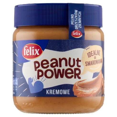 Felix Peanut Power Kremowe Krem orzechowy 350 g