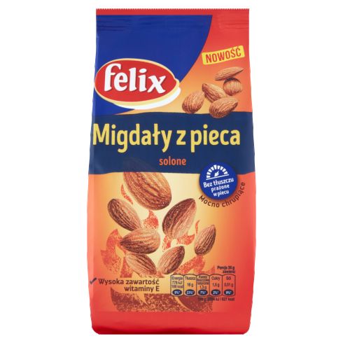 Felix Migdały z pieca solone  220g