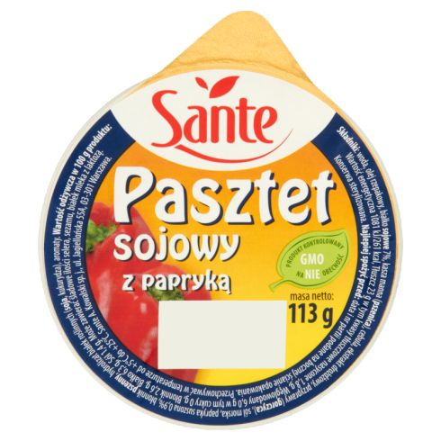 Sante Pasztet sojowy z papryką 113 g
