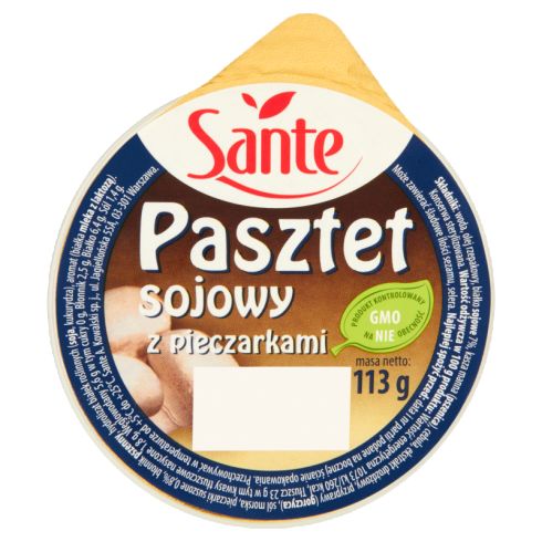 Sante Pasztet sojowy z pieczarkami 113 g