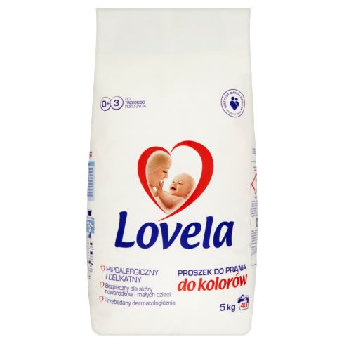 Lovela Hipoalergiczny proszek do prania do kolorów 5 kg (40 prań)