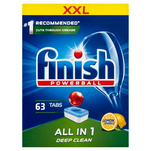 Finish All in 1 Lemon Tabletki do zmywarki 1008 g (63 sztuk)