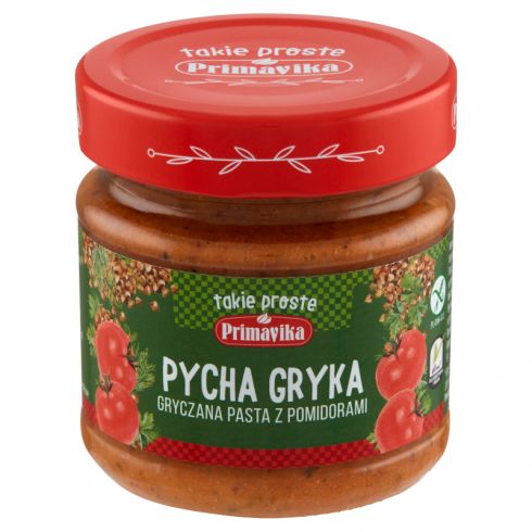 Primavika Pycha Gryka Gryczana pasta z pomidorami 160 g