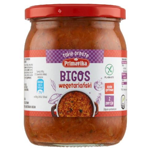 Primavika Bigos wegetariański 480 g
