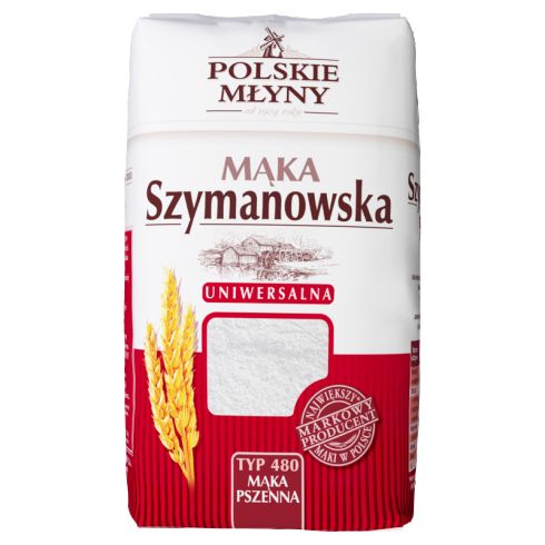 Polskie Młyny Mąka Szymanowska pszenna uniwersalna typ 480 1 kg