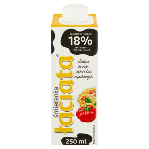 Łaciata 18% 250 ml  Śmietanka