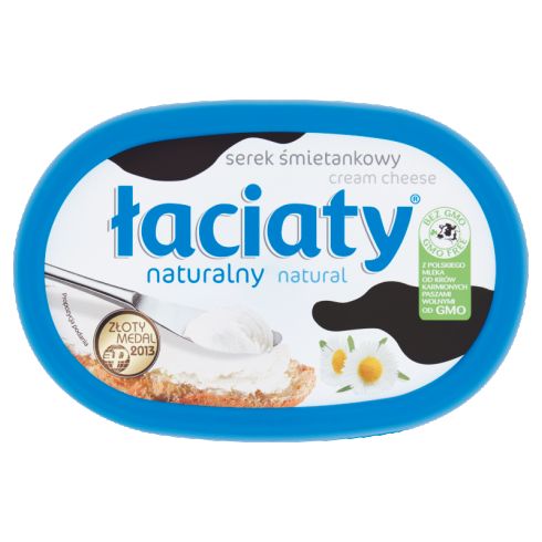 Łaciaty Serek śmietankowy naturalny 135 g