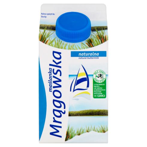 Mlekpol  Maślanka Mrągowska naturalna 500 ml