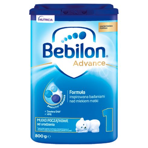 Bebilon 1 Pronutra-Advance Mleko początkowe od urodzenia 800 g
